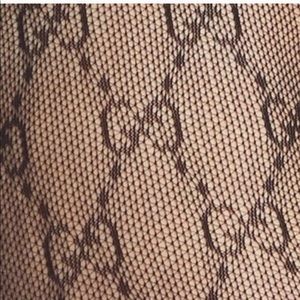 gucci gg logo tights